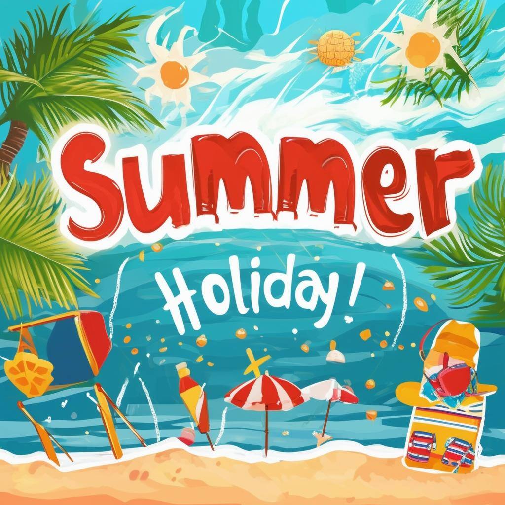 summer holiday excitement